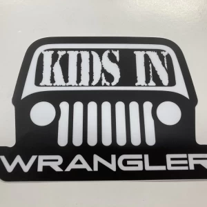 KIDS IN WRANGLER　ステッカー