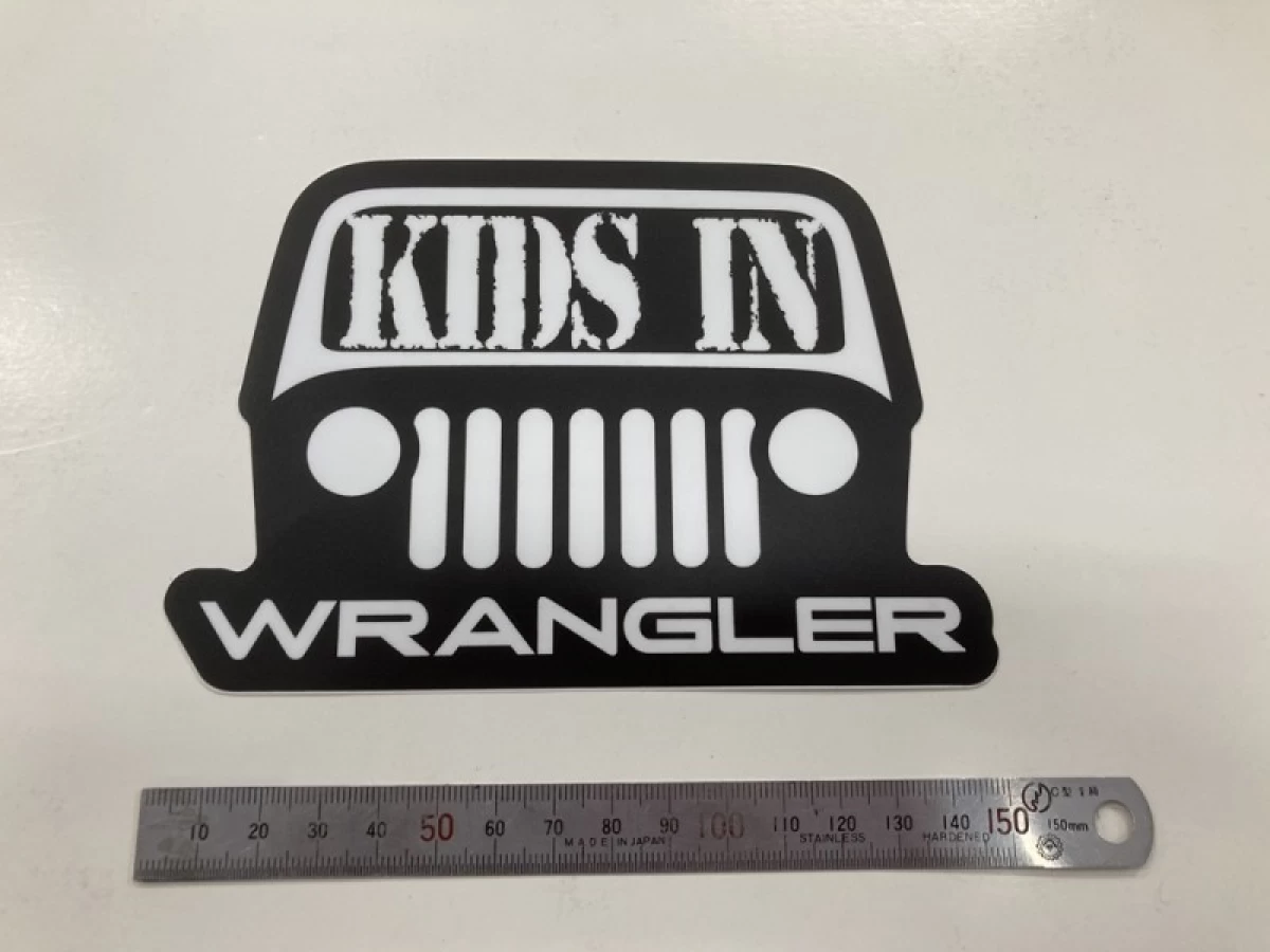 KIDS IN WRANGLER　ステッカー