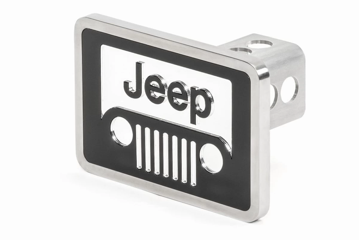 Jeepロゴ　ヒッチカバー