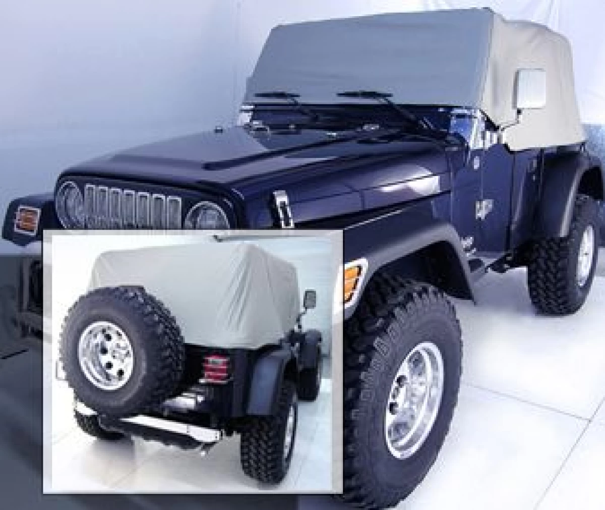 防水ハーフボディカバー(TJ、YJ)