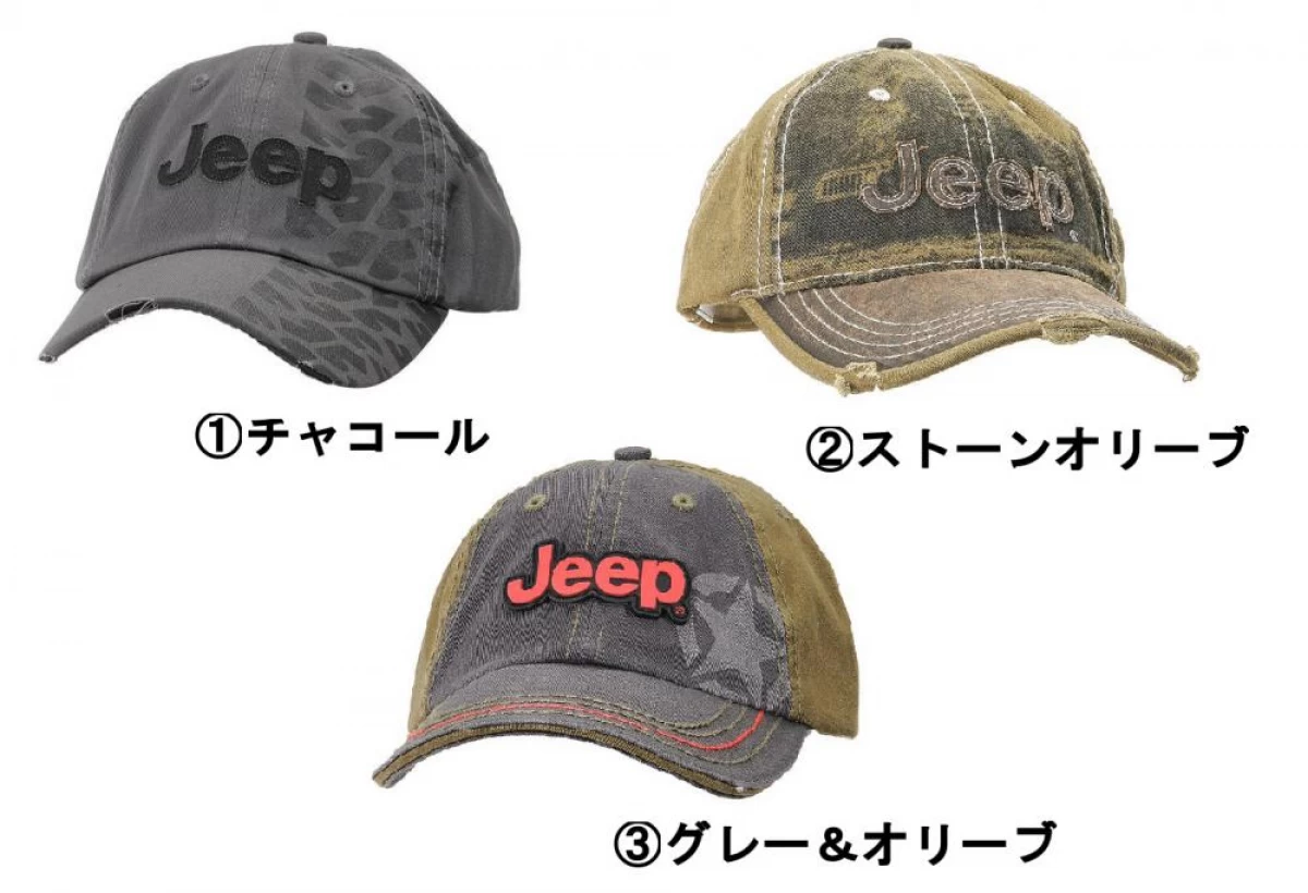 Jeep　キャップ/ダメージ加工