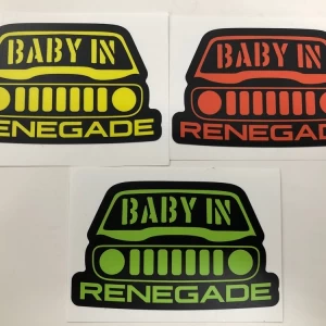 BABY IN RENEGADE ステッカー